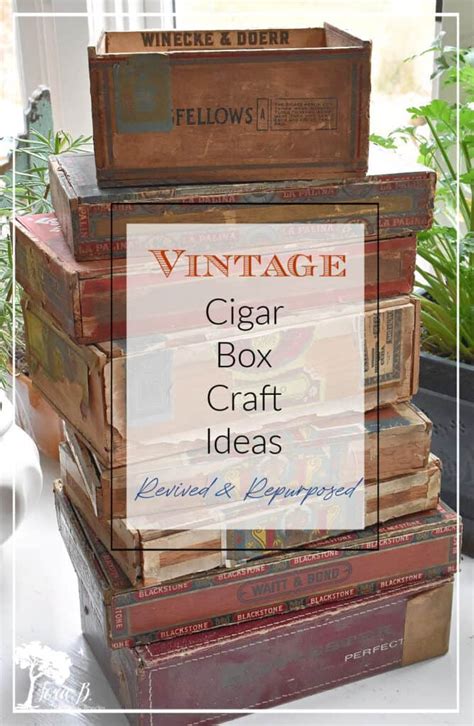 metal cigar keepsake box|10 DIY Crafting and Storage ideas from Cigar Boxes .